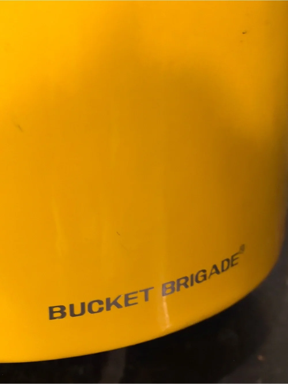 Morgan Bucket Brigade bright yellow