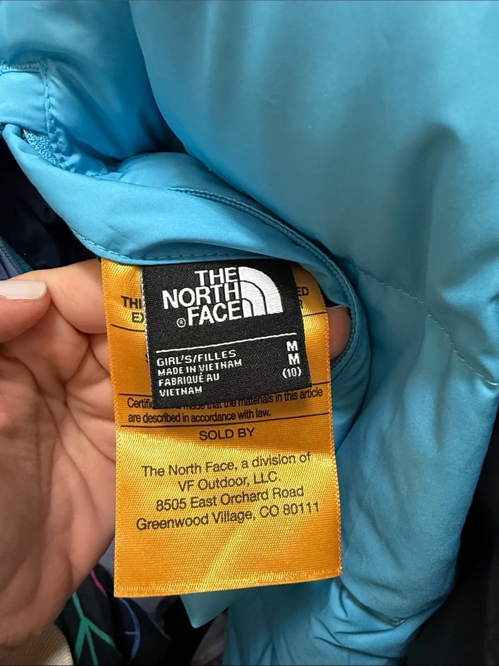 The North Face excellent worn