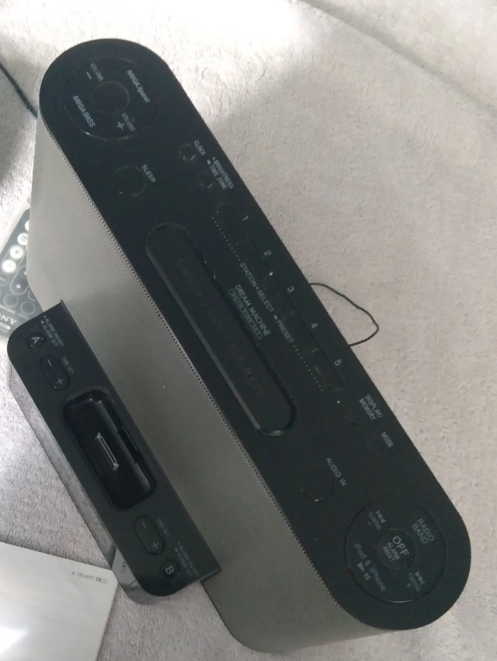 Sony iPhone iPod Radio With Remote