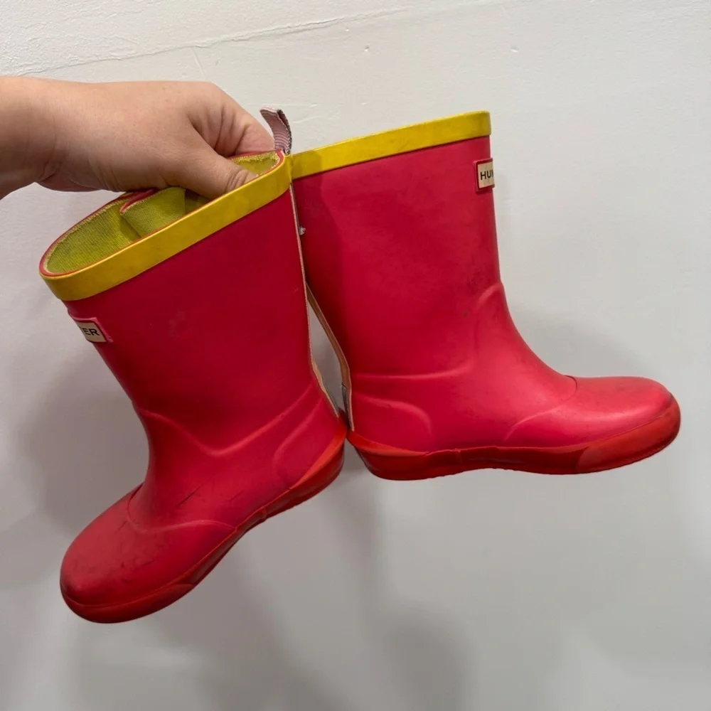 Hunter rain boots