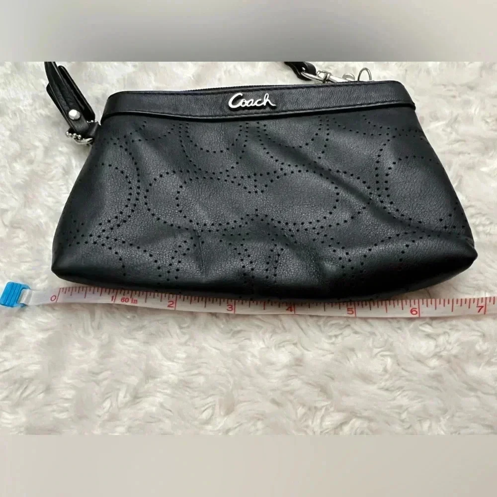 Coach Leather Wristlet