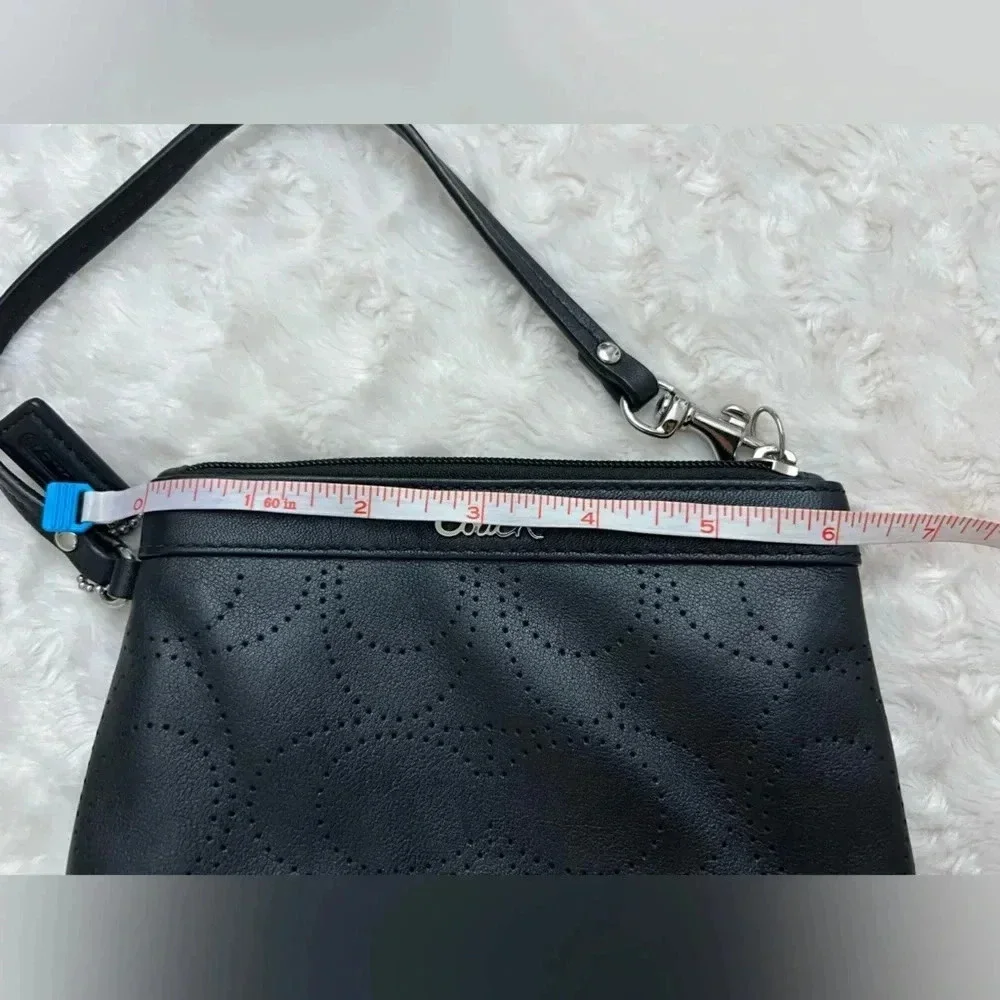 Coach Leather Wristlet