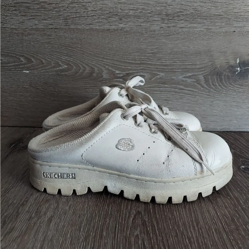 Skechers platform slip