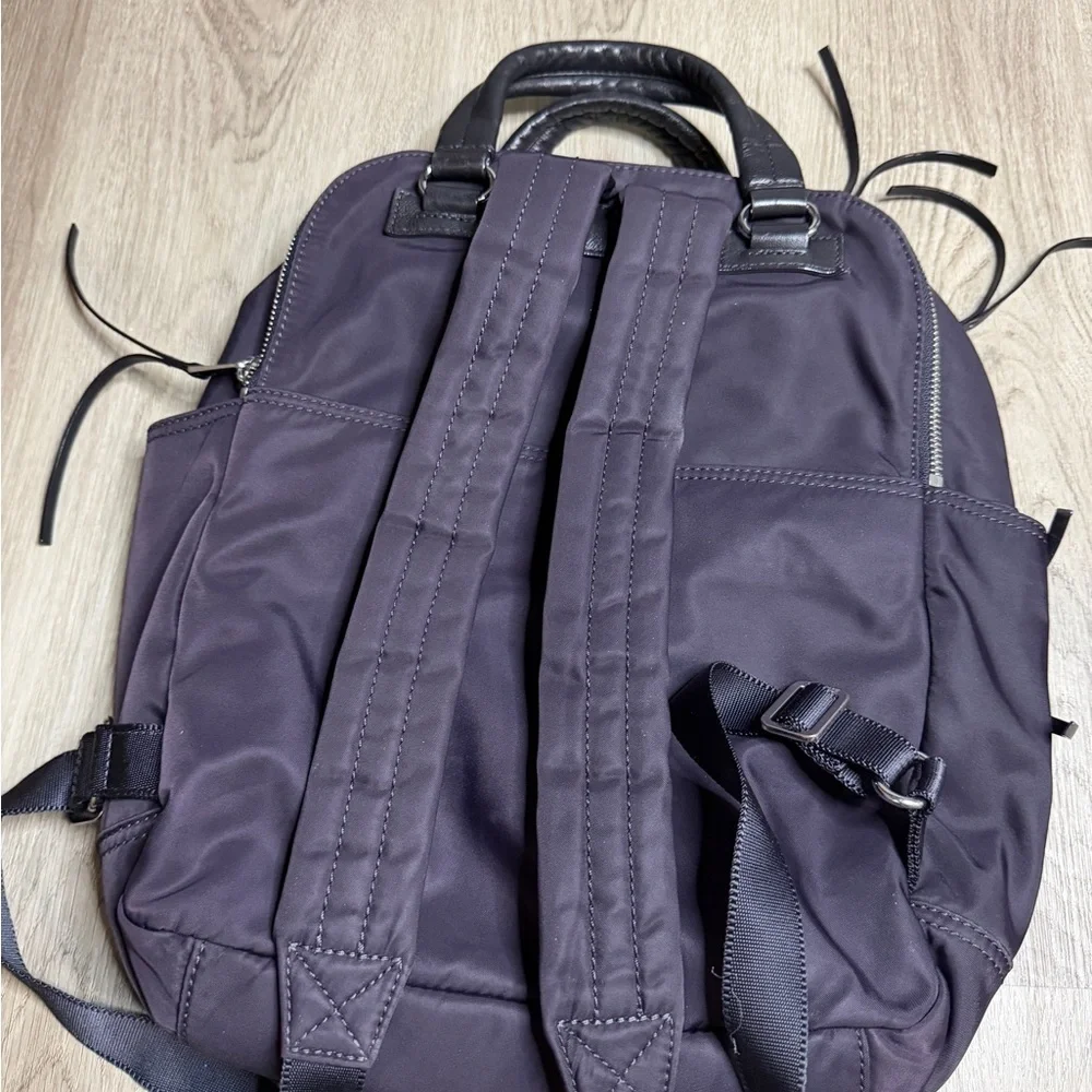 MZ Wallace Black Nylon Backpack