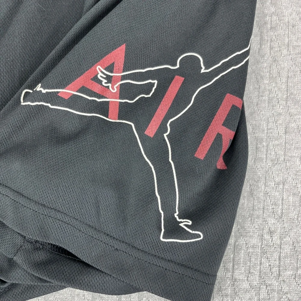 Michael Air Jordan Pro Basketball Shorts Kids Youth S Black Jumpman Air NBA