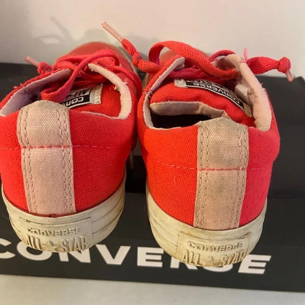 Converse youth scuffs used