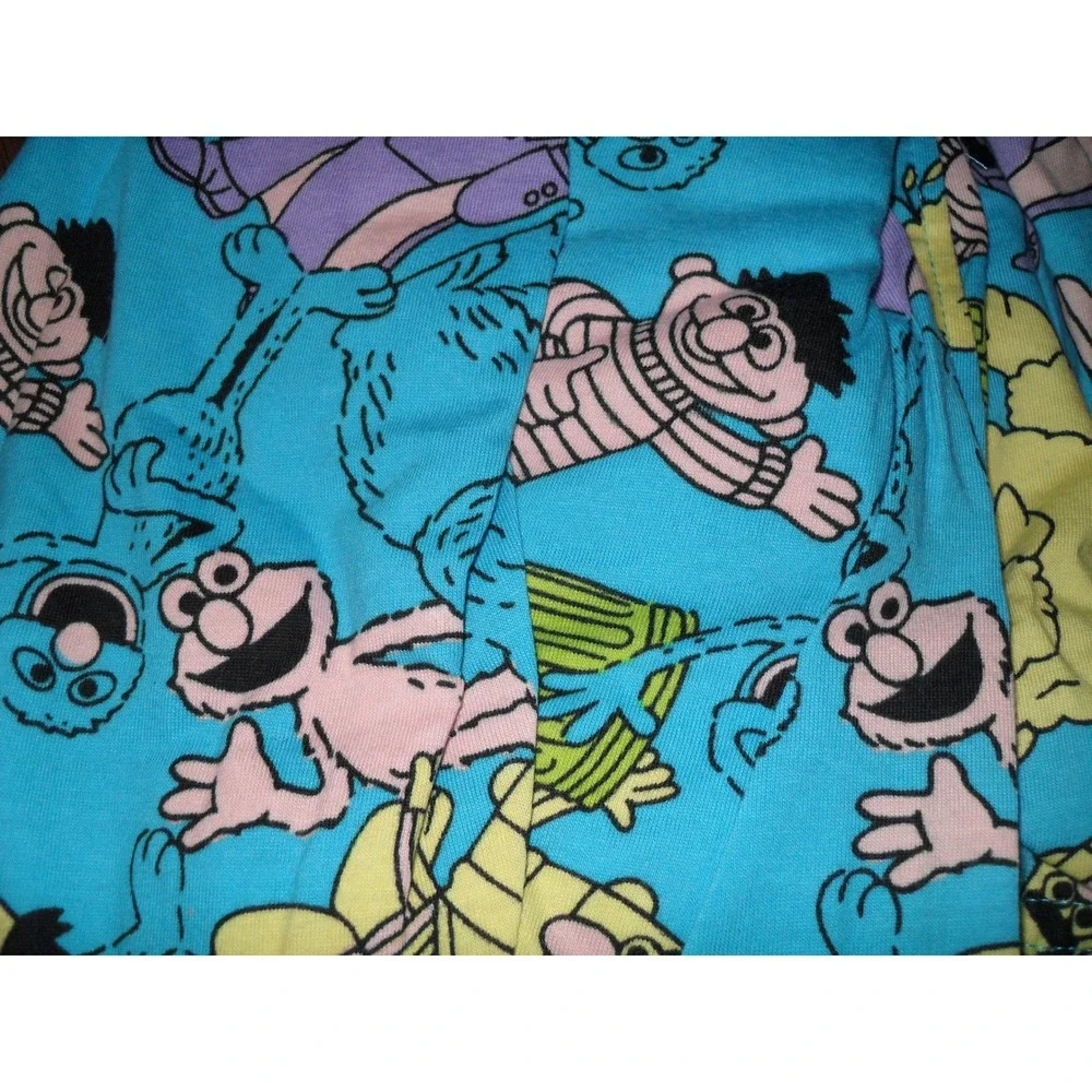 Sesame Street‎ Boxer Briefs All Over Print Pastel Cartoon Underwear Large