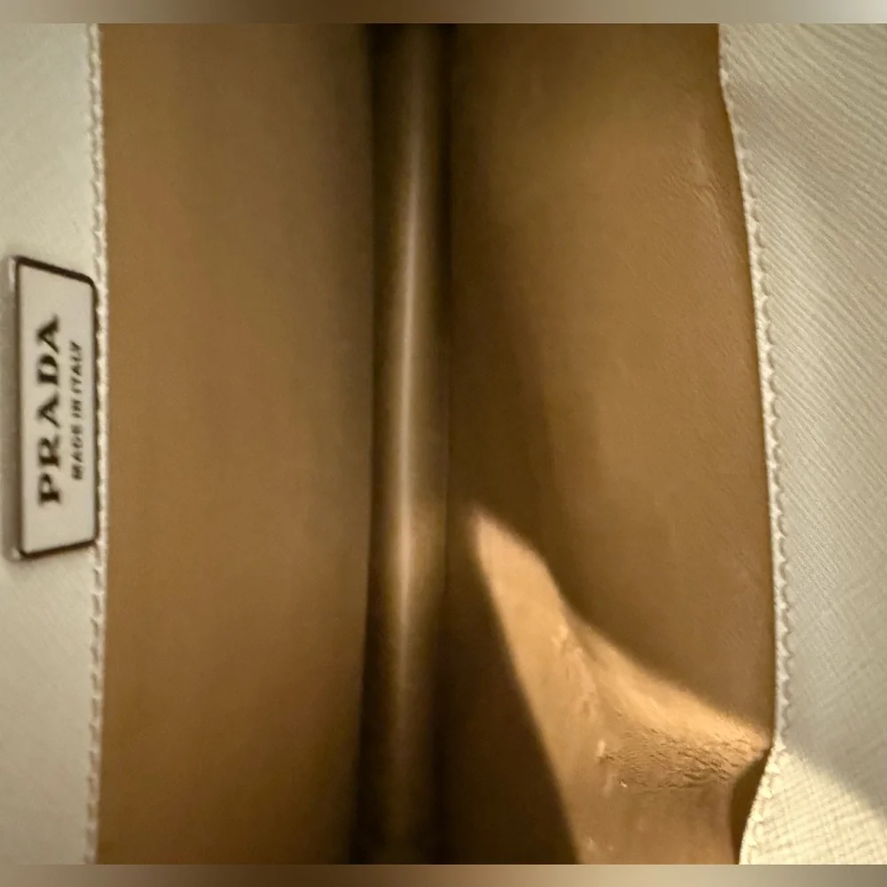 Prada ivory white