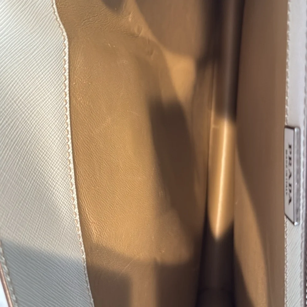 Prada ivory white