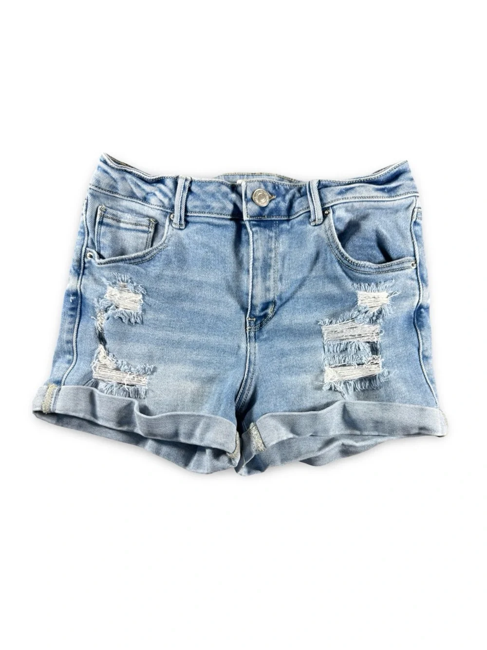 Wax Jean Small Stretch Short Distressed Medium & Clingers size Small Lot of 2