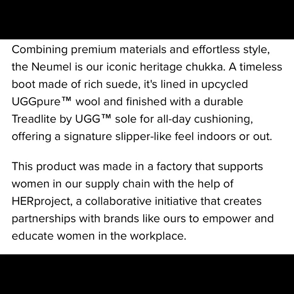 UGG stylish warm