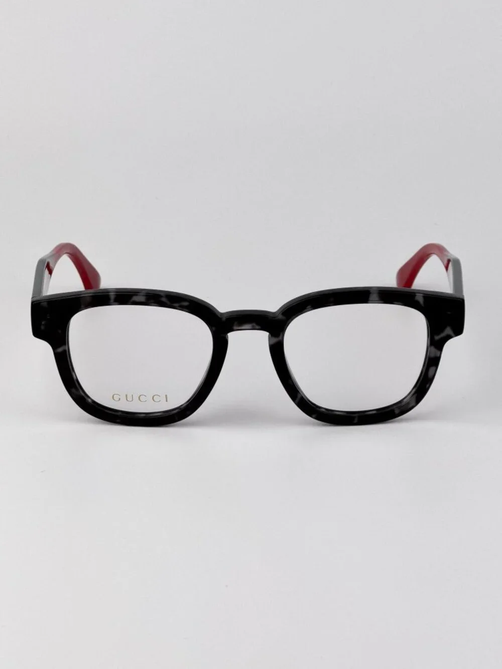 Gucci Men’s Eyeglasses | Grey Havana Square Frame | GG1992O 002 | NEW AUTHENTIC