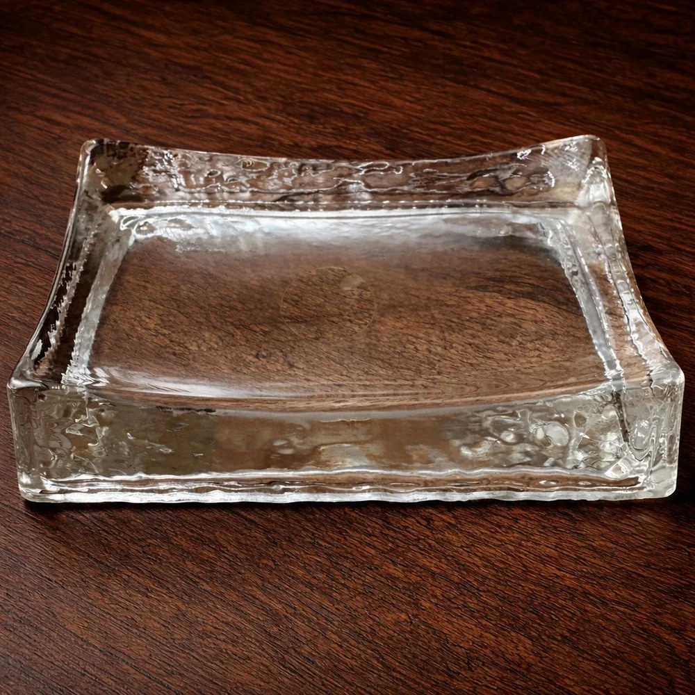 Elegant Crystal Soap Dish