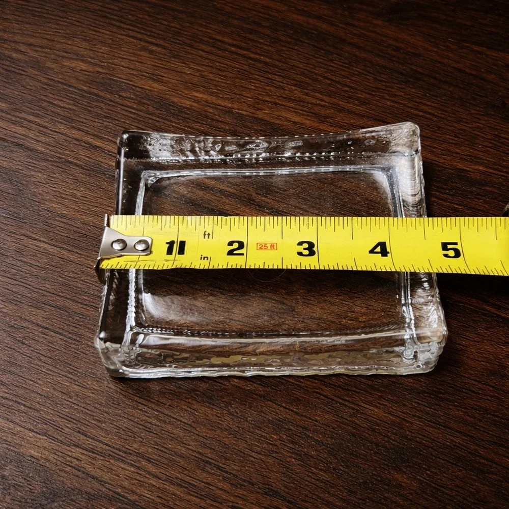 Elegant Crystal Soap Dish