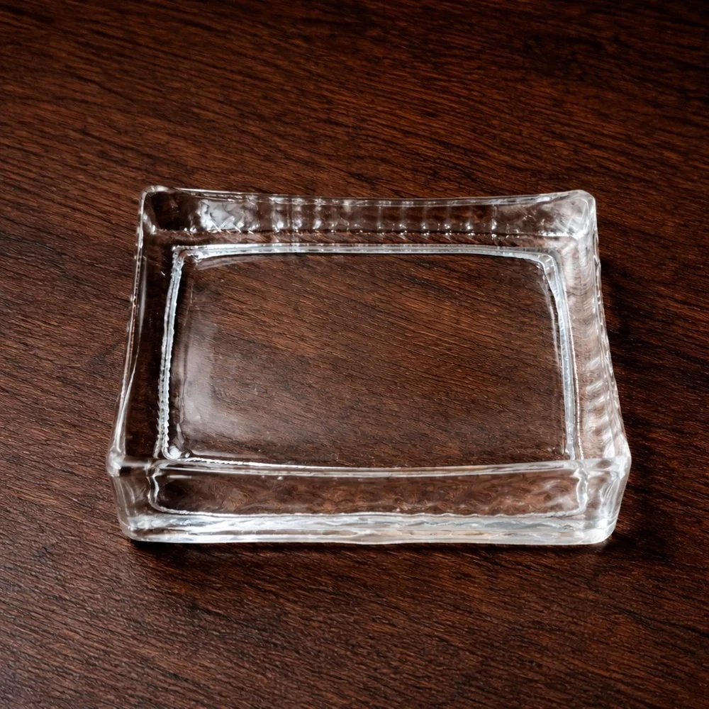 Elegant Crystal Soap Dish