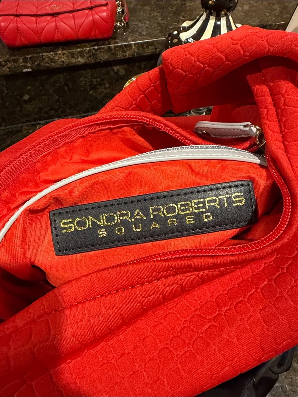 Sondra Roberts stylish red