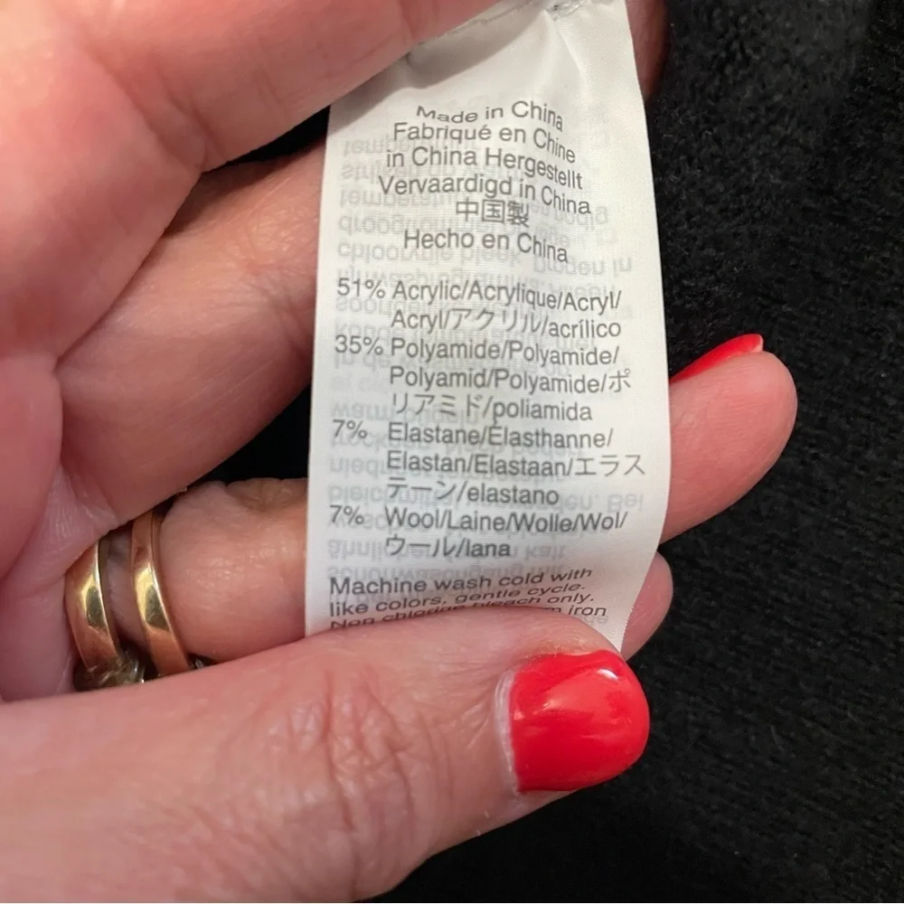 J.Crew Black Pullover Ladies Sweater Size XS