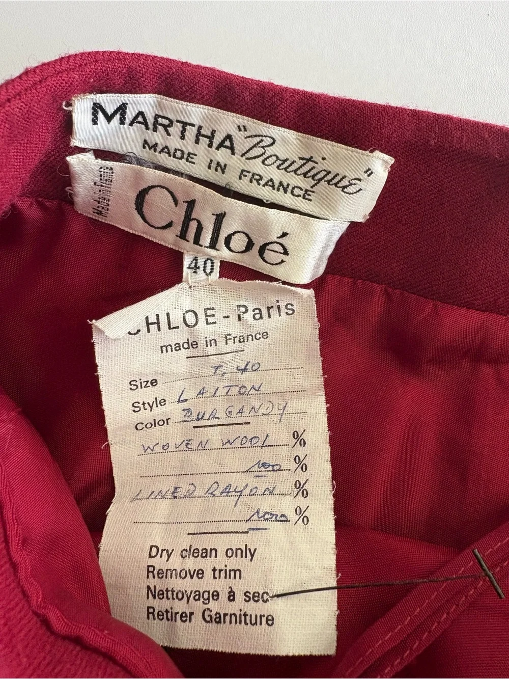 Chloe vintage chloé