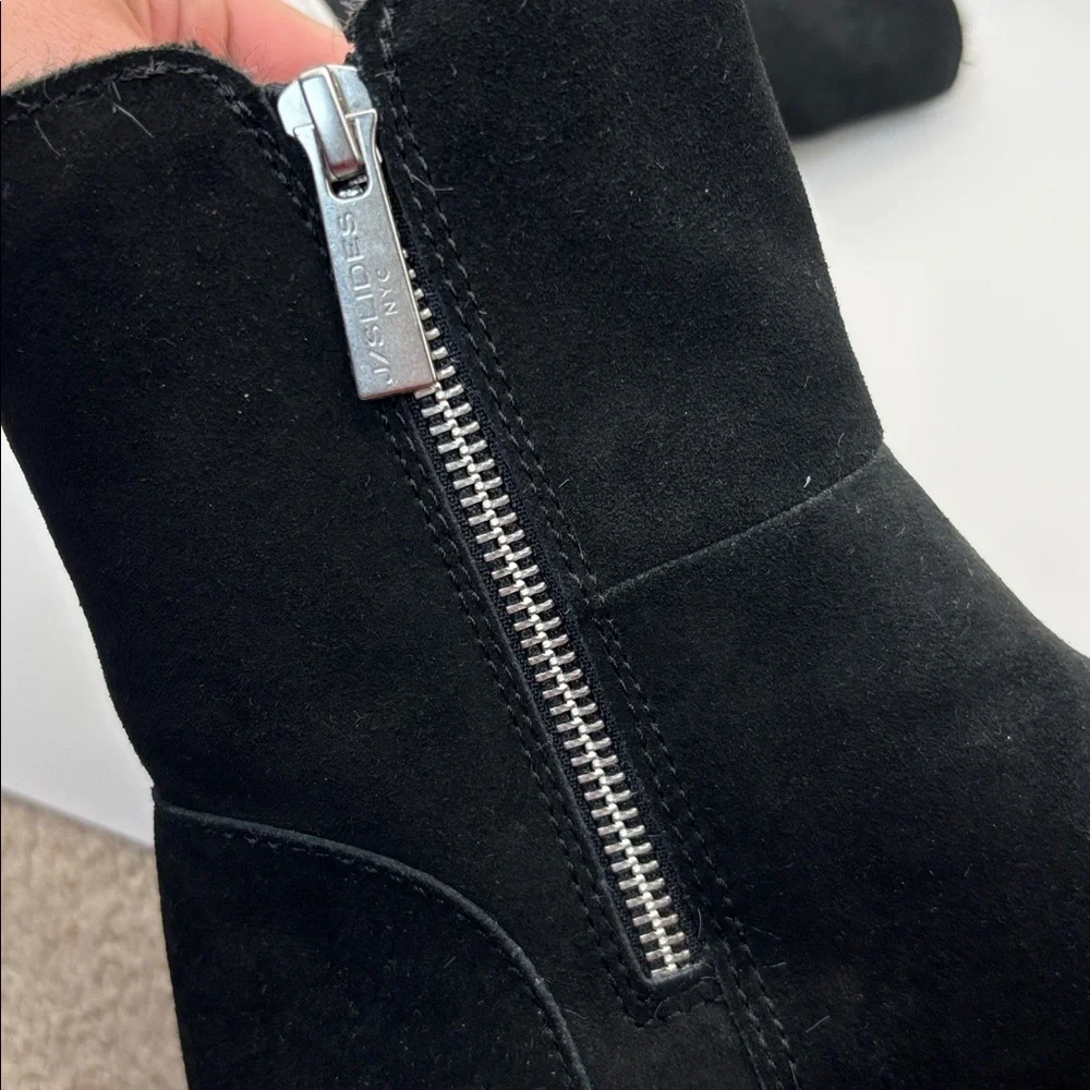 J/SLIDES Tristan Boot Waterproof Platform Booties - Size 6