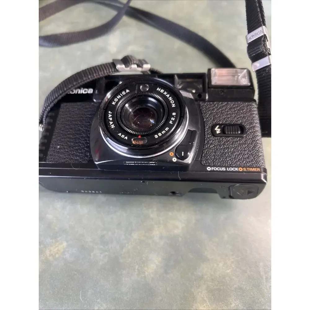 Konica C35 MF Parts Repair Auto Focus 35mm Film Camera Hexanon 38mm F2.8 Japan