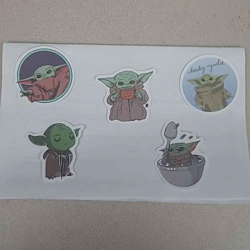 Baby Yoda Stickers Bundle
