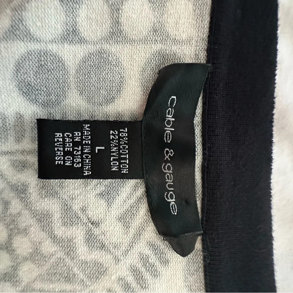 Cable & Gauge elegant knit