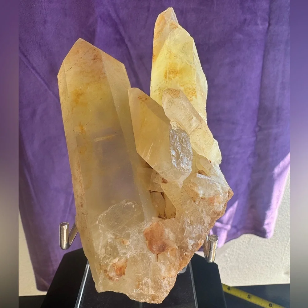 Natural Citrine Cluster Untreated
