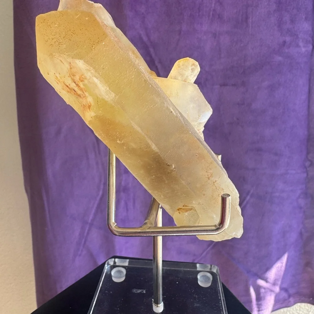 Natural Citrine Cluster Untreated