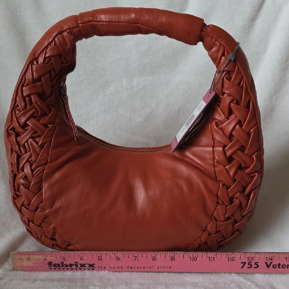 Vince Camuto hobo leather orange