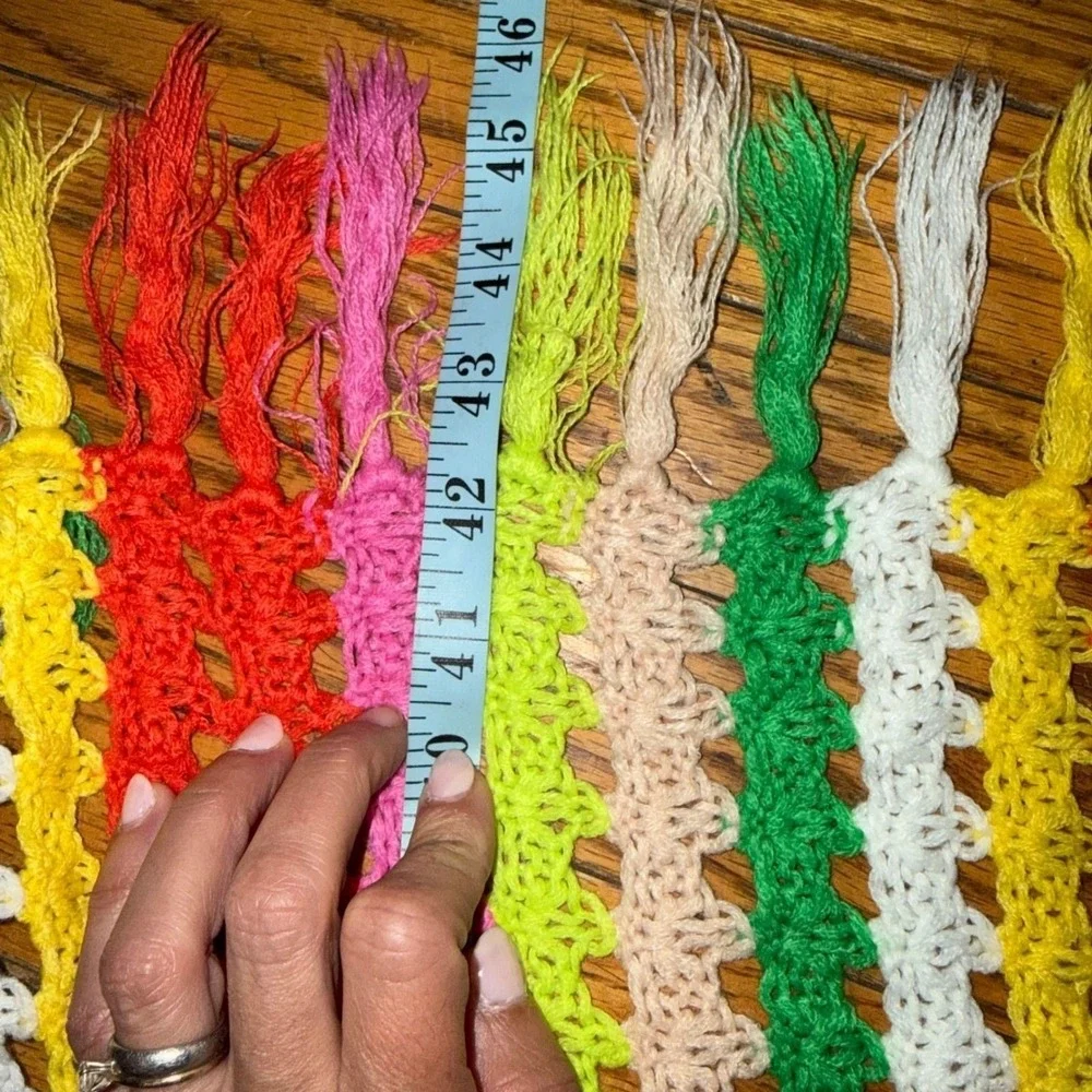 The Unbranded Brand multicolored crochet