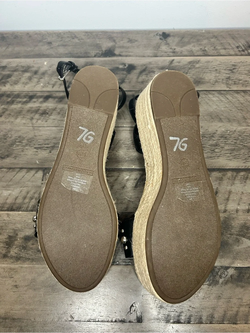 Marc Fisher chunky espadrille