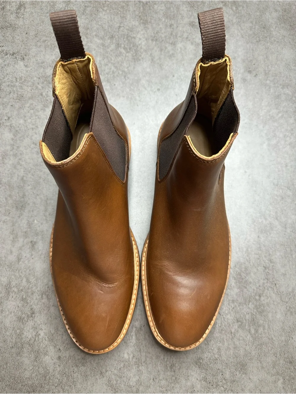 Nisolo Brazo Chelsea Boots Men’s 8.5 Brown Leather