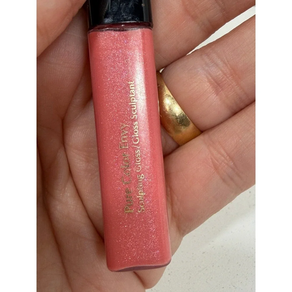 Estee Lauder Pure Color Envy Sculpting Gloss Shimmer Pink Coral 0.16oz RARE