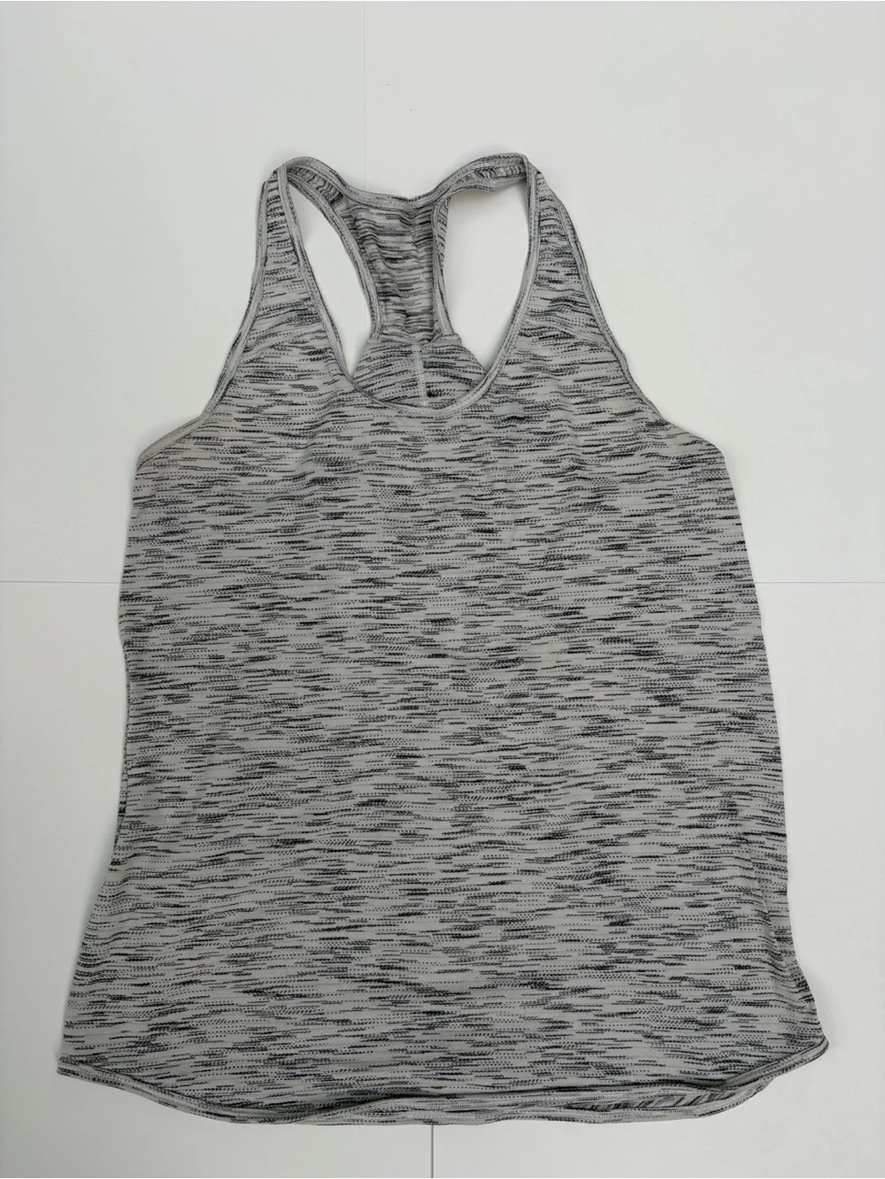 Lululemon Heathered Gray Racerback Tank Sz M
