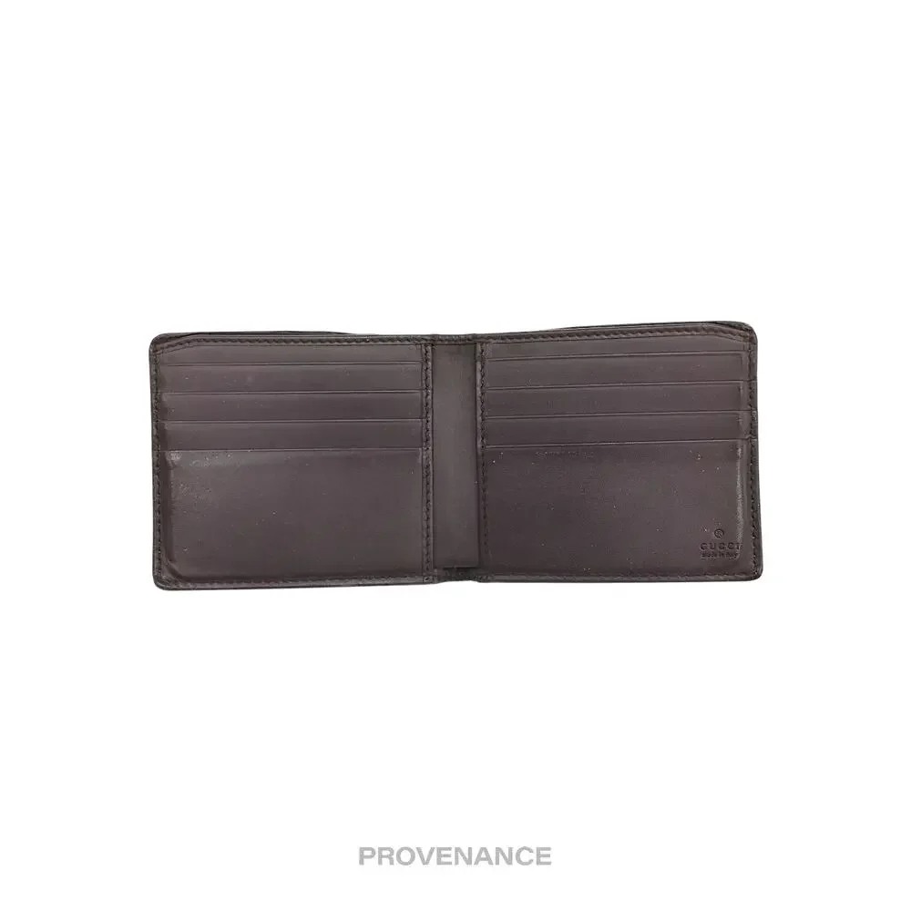 🔴 Gucci GG Supreme 8CC Bifold Wallet - Signature Web Bee