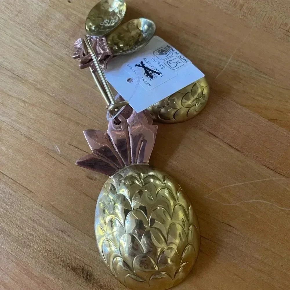 Anthropologie nwt brass