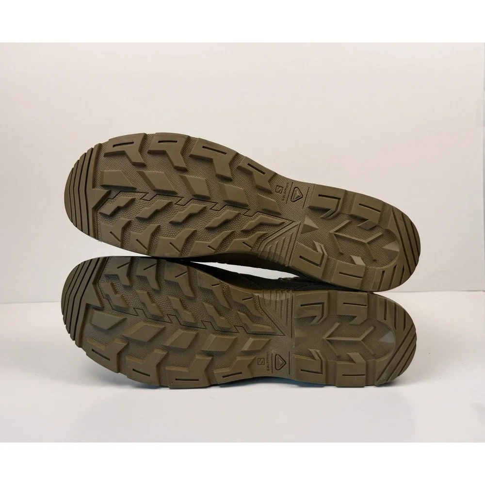 Salomon Guardian Combat Boots Men's Size 14 Brown Suede 400358 No Box