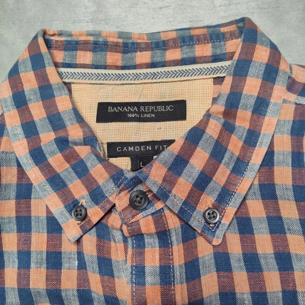 Banana Republic my shirt plaid