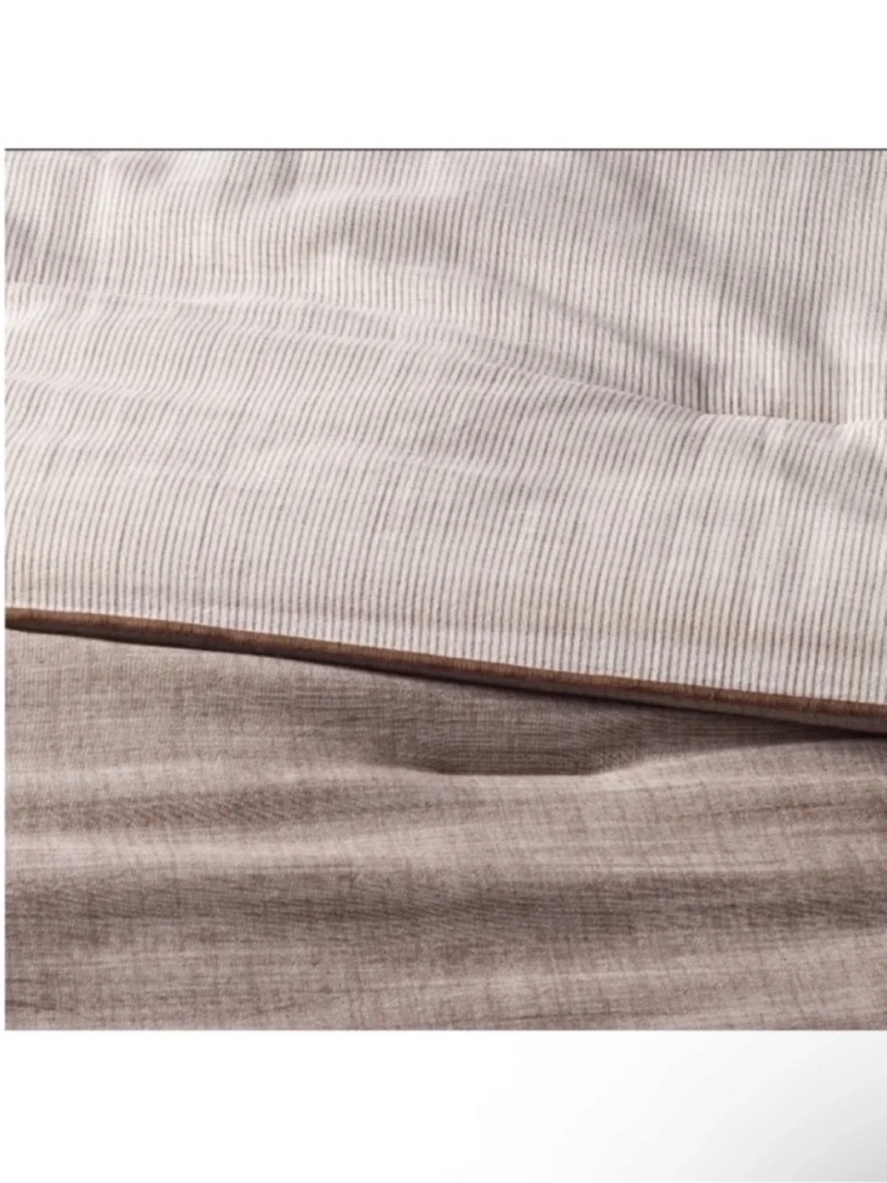 3pc King Reversible Comforter Set Brown - Hearth & Hand with Magnolia