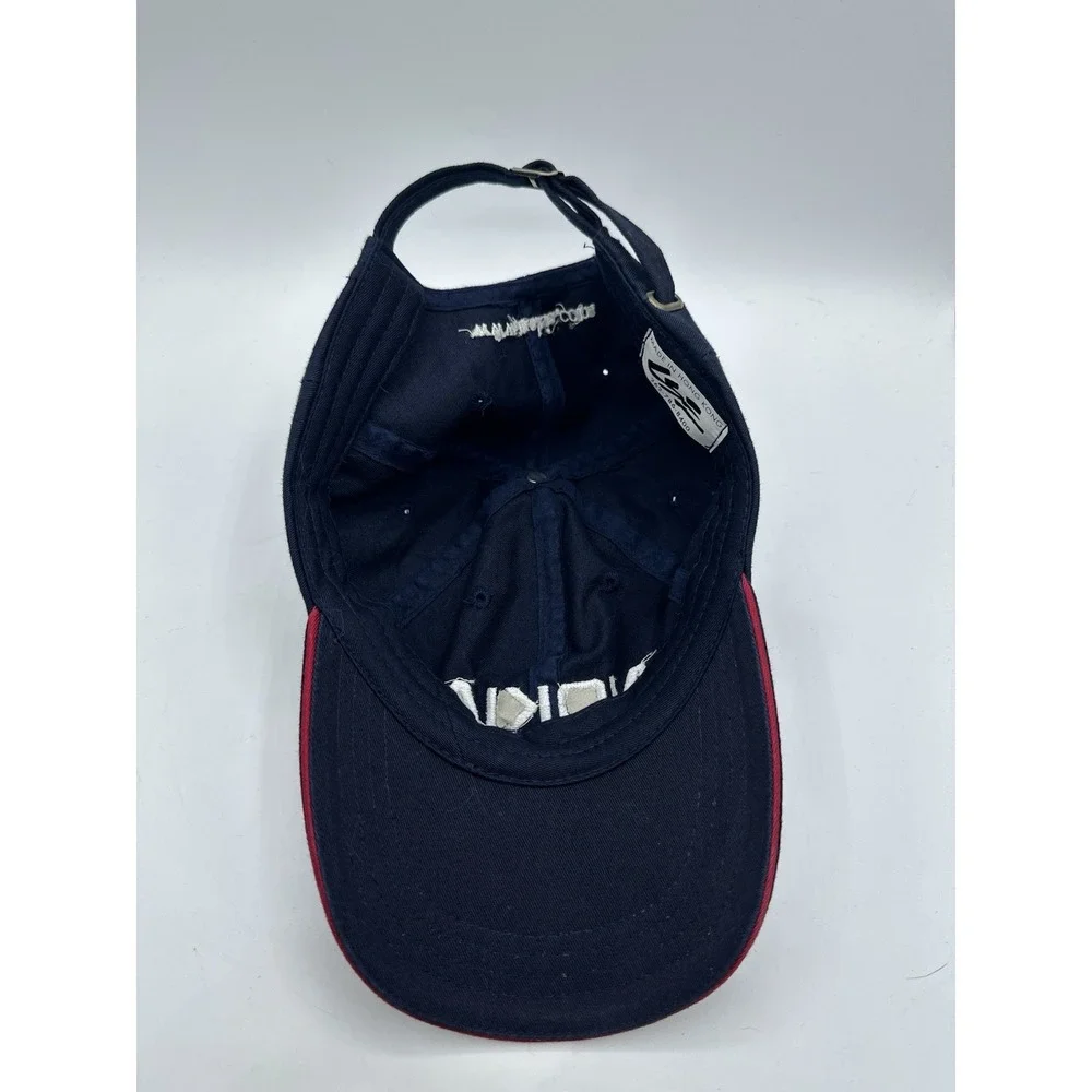 Vintage 90s NOKIA Mobile Retro Cap Hat Snapback Blue Black