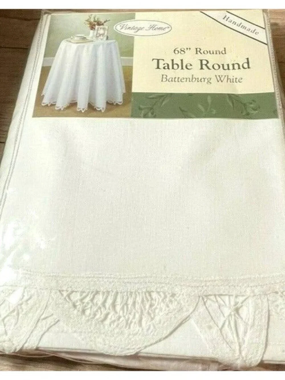 Vintage Home Tablecloth Handmade 68