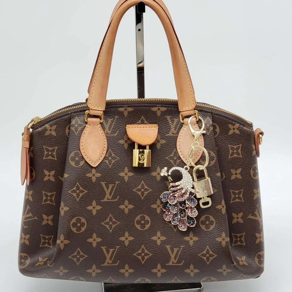 Authentic Louis Vuitton Gold Padlock 🔑 Unbranded Keychain Bag Charm LV