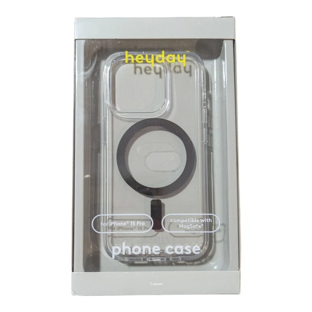 M7. heyday MageSafe Case‎ For Apple iPhone 15 Pro - Clear