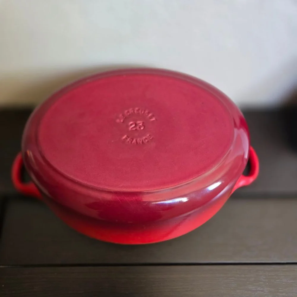 Le Creuset visible numbers has