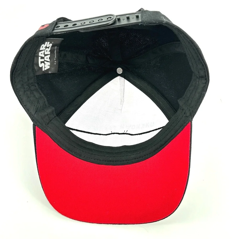 Star Wars Grogu Baby Yoda Snapback Hat‎ Kids OSFM Black Gray Unknown Species