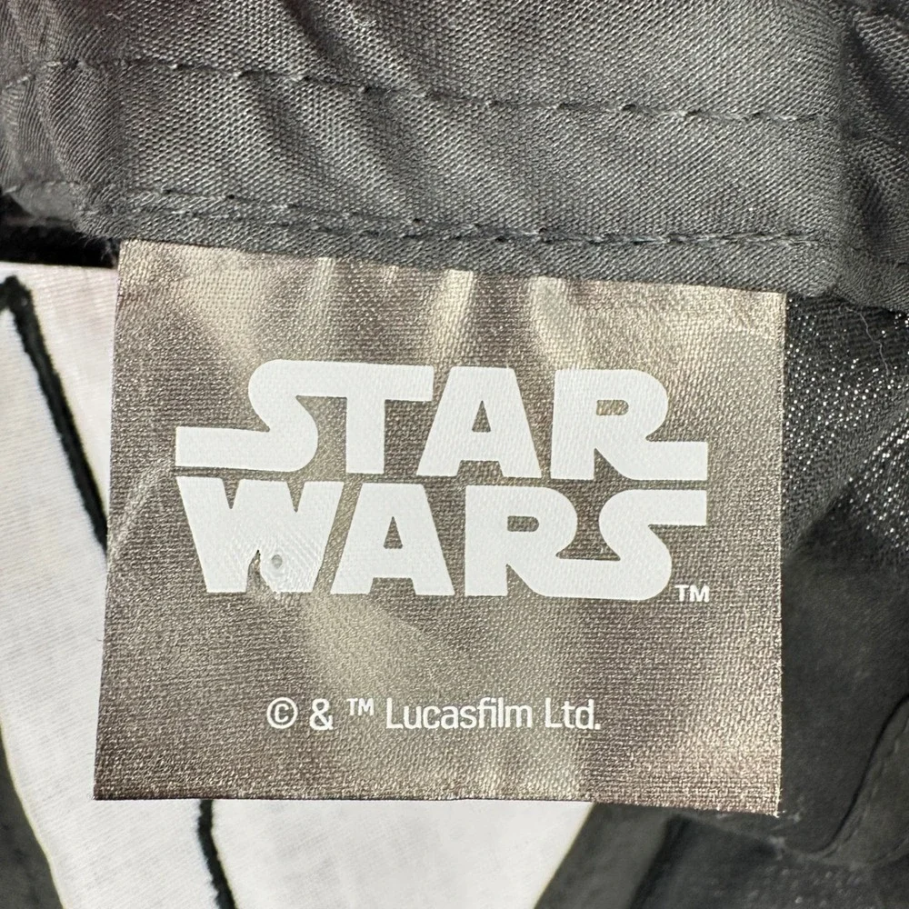Star Wars Grogu Baby Yoda Snapback Hat‎ Kids OSFM Black Gray Unknown Species