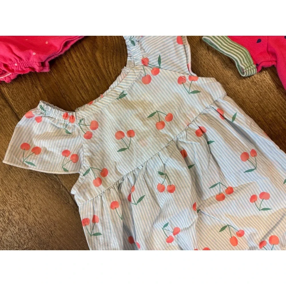 Carters Baby Girl Clothes Lot 3 Months Rompers 1 PC Outfits Summer Shorts Hearts