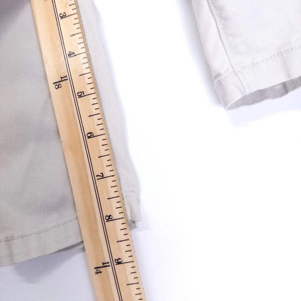 Baby Gap Chino Pants Kids 6-12M Ivory Stretch Twill Straight Leg Trousers‎