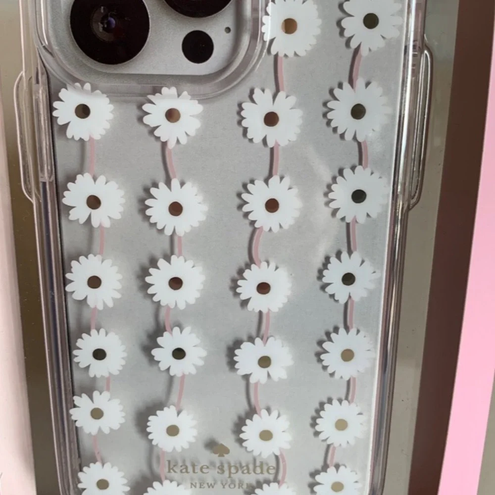 kate spade clear daisies strands