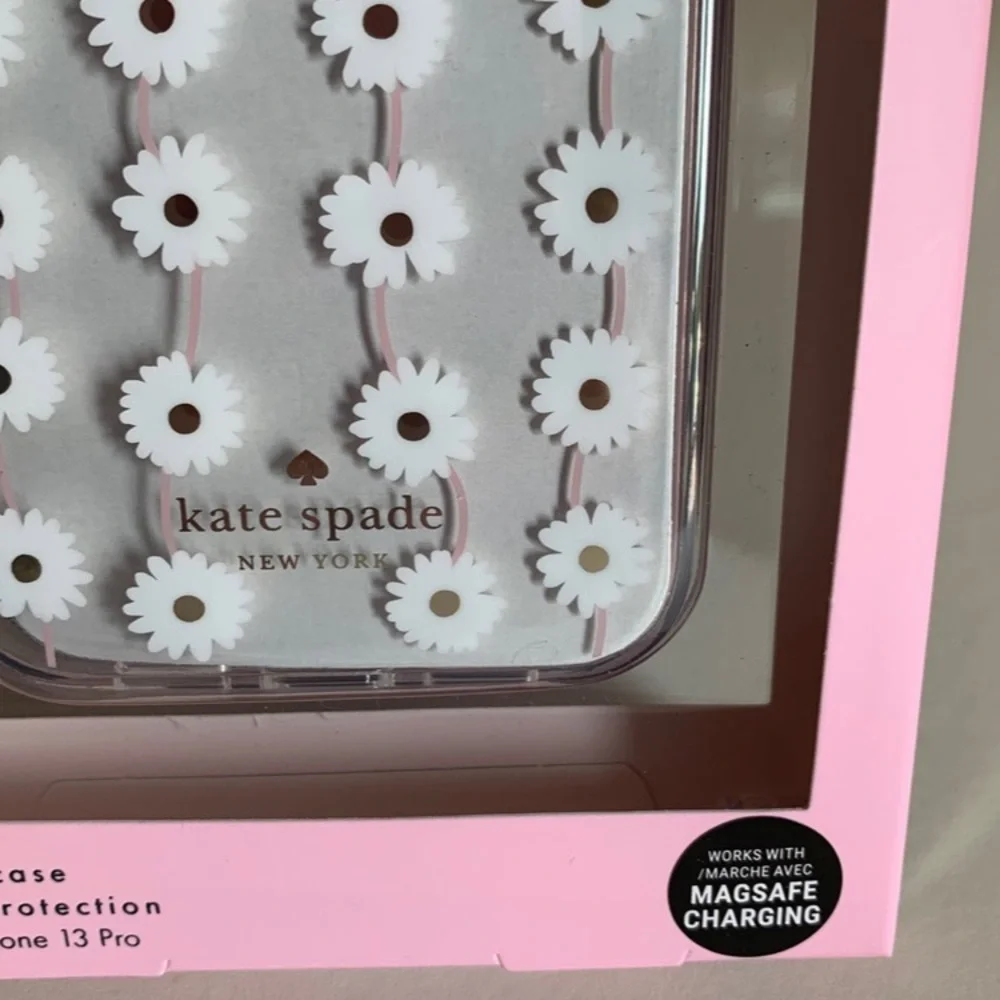 kate spade clear white
